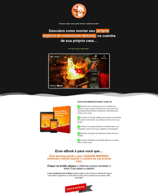 landing page